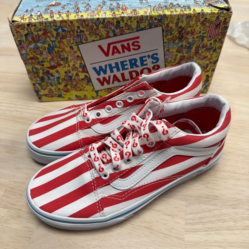 New! Vans where’s Waldo sneakers
